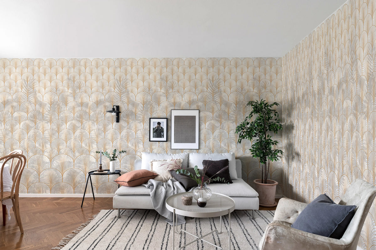 Opulent Shadows Mural Wallpaper - room preview 05