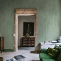 Brushstrokes, Jade Mural Wallpaper - room preview 05