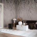 Lush Foliage, Rose Dust Mural Wallpaper - room preview 05