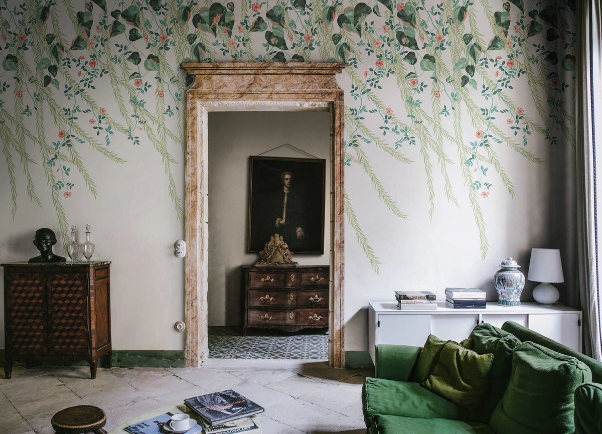 Lush Foliage Mural Wallpaper - room preview 05