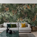 Mischievous Tigers, Lush Mural Wallpaper - room preview 05