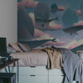 Floating Diamonds Mural Wallpaper - room preview 05