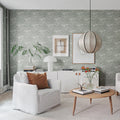 Saint Sebastian, Pistachio Mural Wallpaper - room preview 05