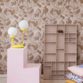 Squirrel Mountain, Pink Mural Wallpaper - room preview 05