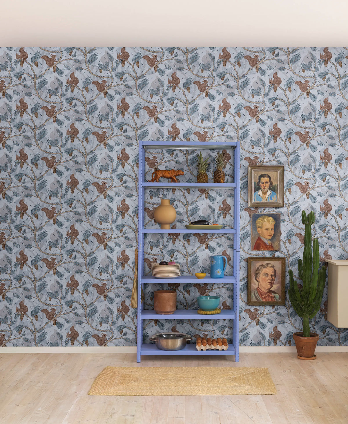 Squirrel Mountain, Sky Mural Wallpaper - room preview 05