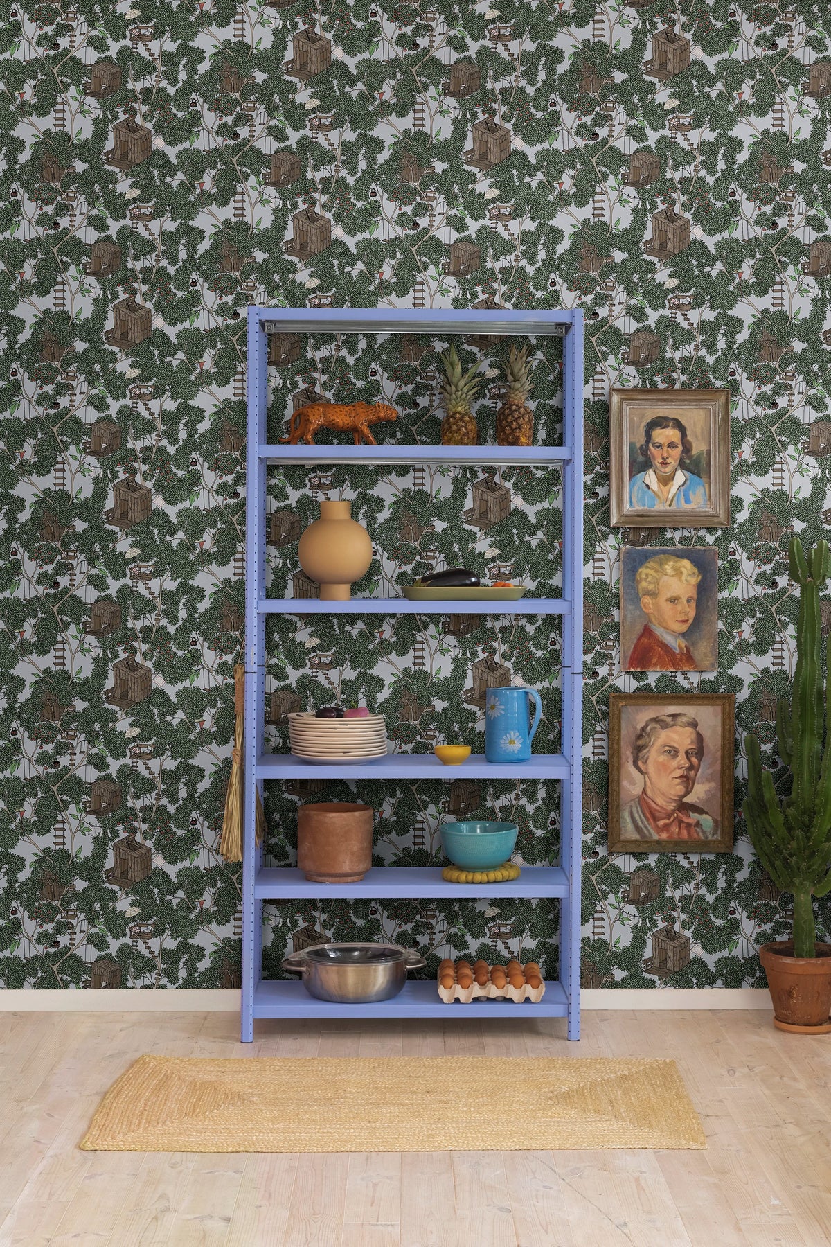 Treehouse, Summer Mural Wallpaper - room preview 05