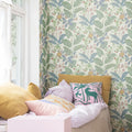 Strawberry Lane, Ivory Mural Wallpaper - room preview 05
