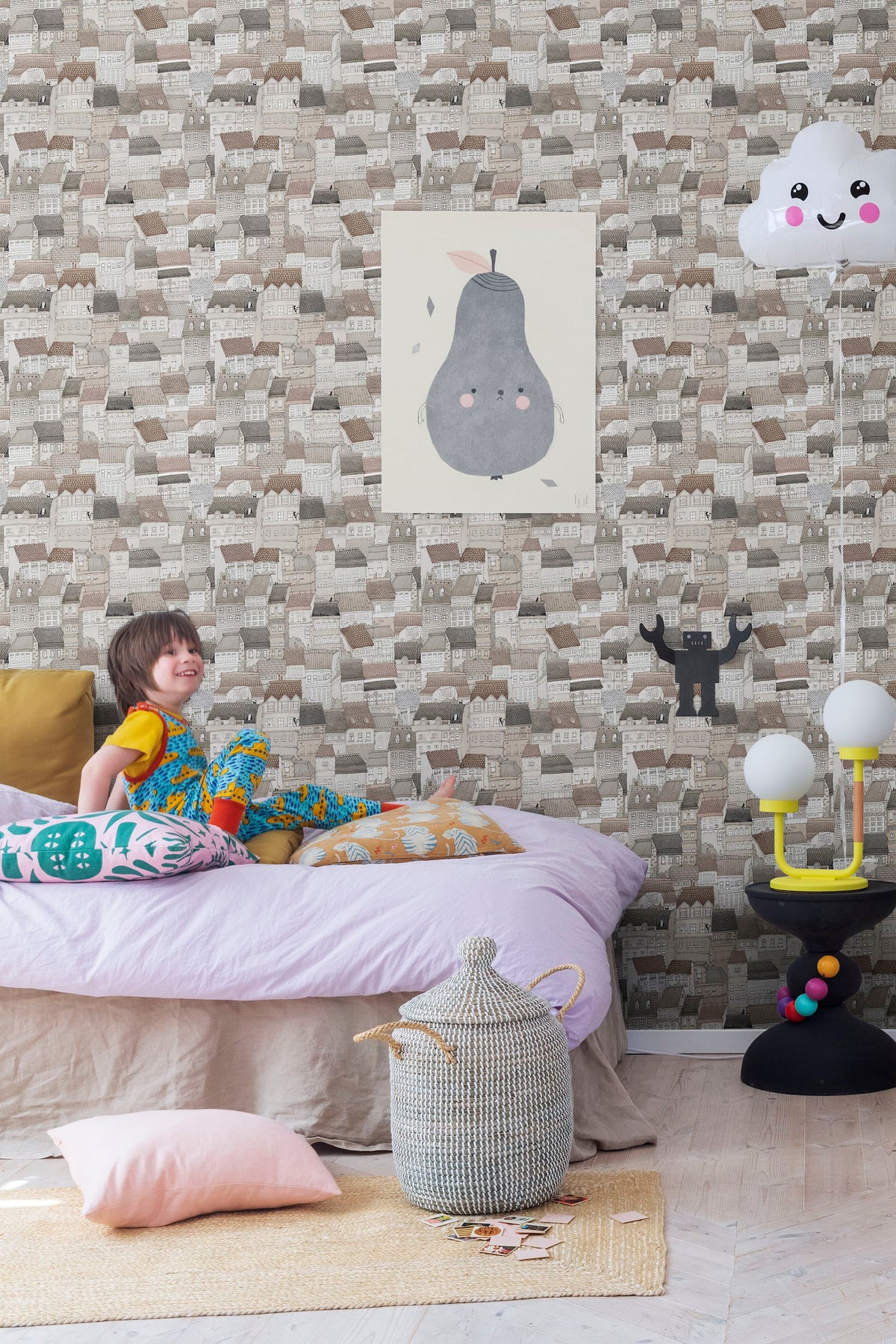 Dream Town, Sand Mural Wallpaper - room preview 05