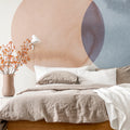 Eclipse, Red Blue Mural Wallpaper - room preview 05