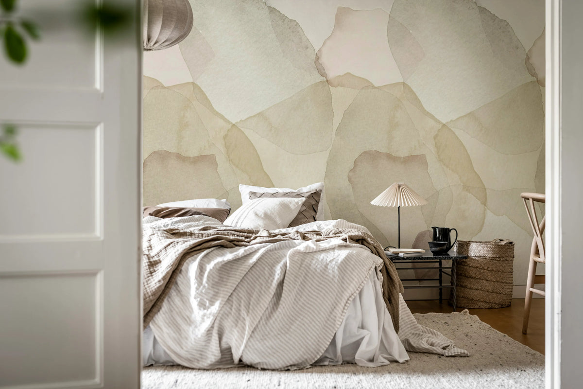 Petals, Sand Mural Wallpaper - room preview 05