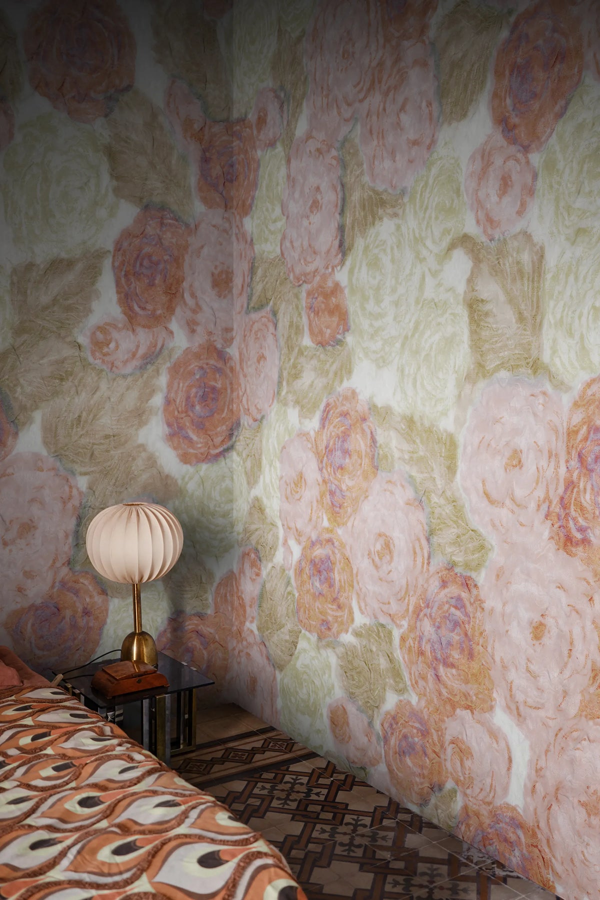 Sol Rosa, Pink Mural Wallpaper - room preview 05