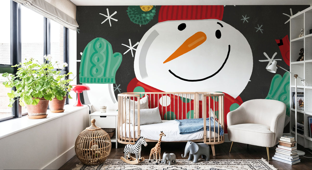Festive Christmas XII Mural Wallpaper - room preview 06