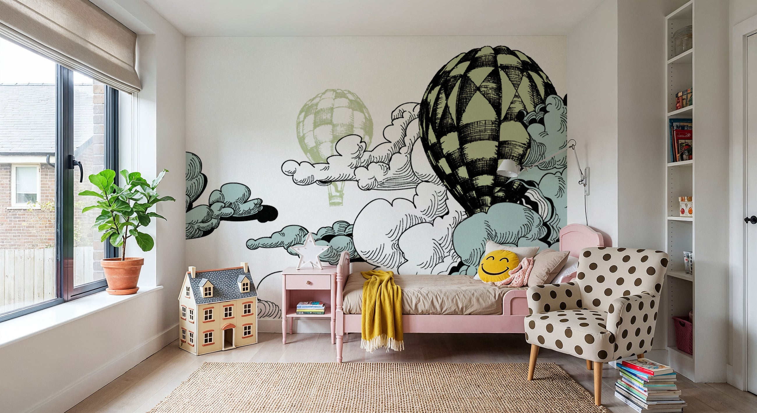 Above the Clouds Mural Wallpaper