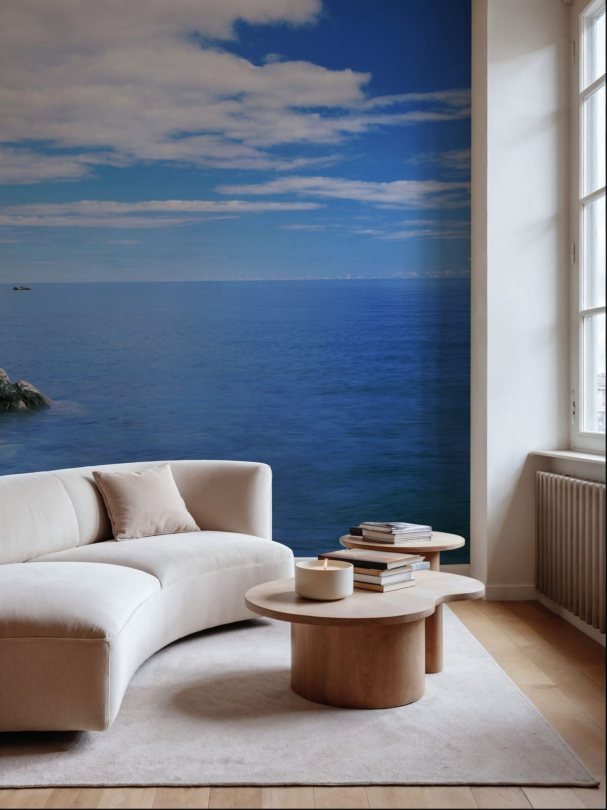 Lakeside Lighthouse Haven Mural Wallpaper - room preview 06