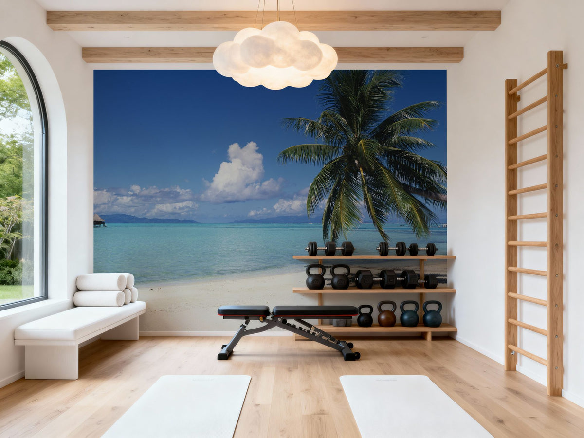 Paradise Cove Mural Wallpaper - room preview 06