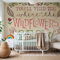 Floralscape Fairies V Mural Wallpaper - room preview 06
