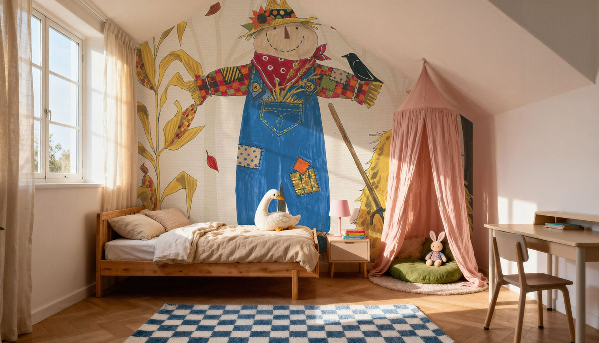 Woodland Harvest III Mural Wallpaper - room preview 06