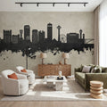 Niagara Falls Skyline Concrete Mural Wallpaper - room preview 06