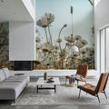 Summer Meadow Daisies Mural Wallpaper - room preview 06