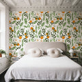 I See Oranges Mural Wallpaper - room preview 06