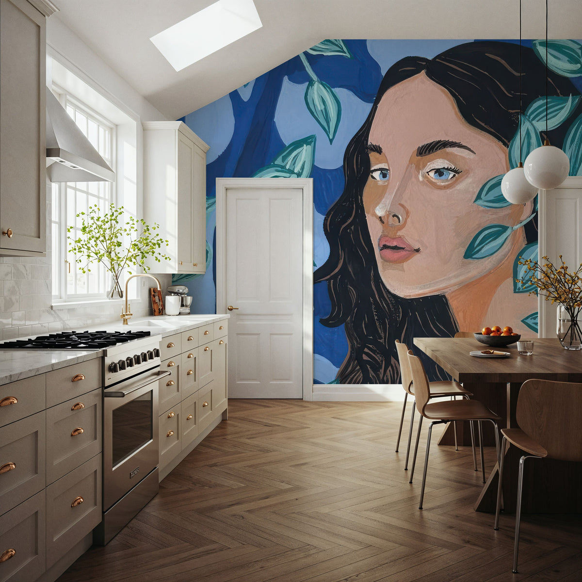 Among the Trees Mural Wallpaper - room preview 06