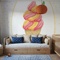 Lifes a Beach Soft Serve Mural Wallpaper - room preview 06