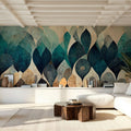 Dry Leaves Mural Wallpaper - room preview 06
