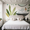 Urban Jungle Bath I Pet Mural Wallpaper - room preview 06