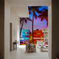 South Beach Lights Mural Wallpaper - room preview 06