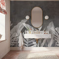 Whisper Leaf Mural Wallpaper - room preview 06
