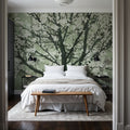 Kyoto Tree Mural Wallpaper - room preview 06