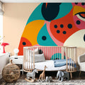 Safari Cat II Mural Wallpaper - room preview 06