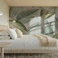 Translucent Foliage Mural Wallpaper - room preview 06