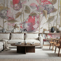 Fish Meeting Mural Wallpaper - room preview 06