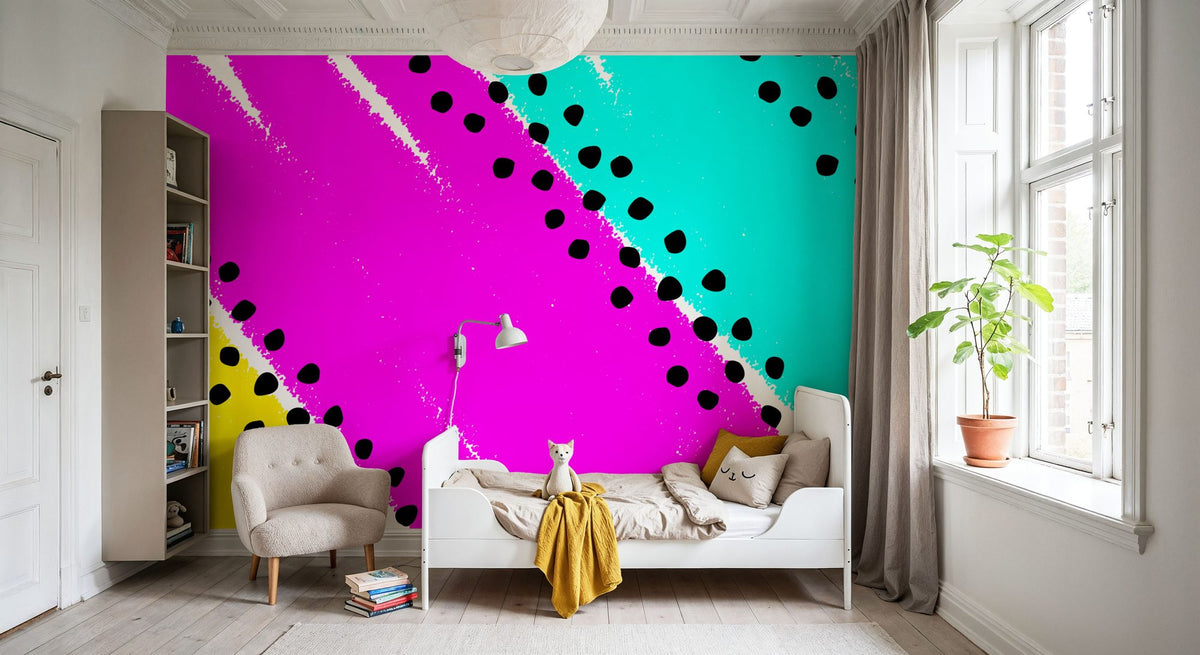 Rainbow Detail Mural Wallpaper - room preview 06
