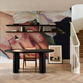 Peaceful Flower in Hand Mural Wallpaper - room preview 06