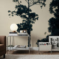 Lone Tree Japan Mural Wallpaper - room preview 06