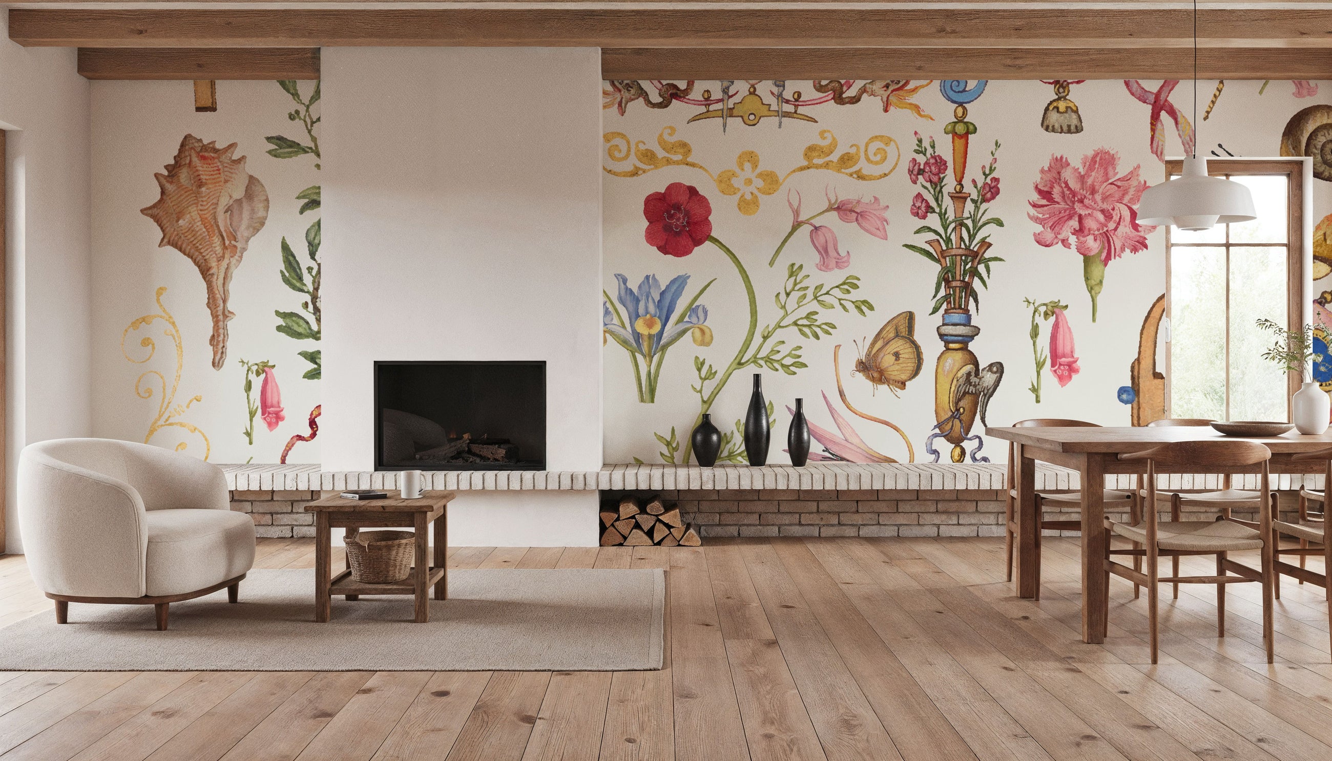 The Victorian Mural Wallpaper