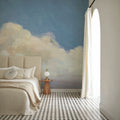 Clouds Over Low Tide Mural Wallpaper - room preview 06