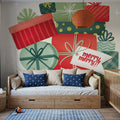 Home For the Holidays I Mural Wallpaper - room preview 06