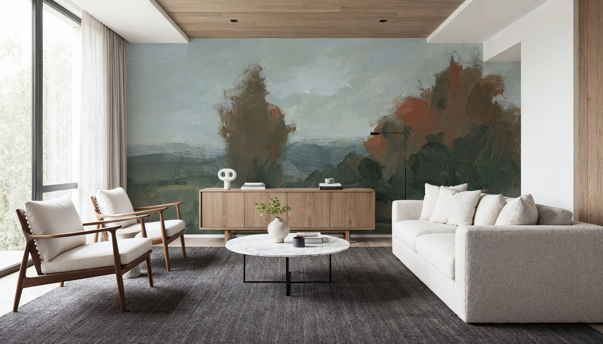 Turning Fall Mural Wallpaper - room preview 06