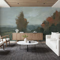 Turning Fall Mural Wallpaper - room preview 06