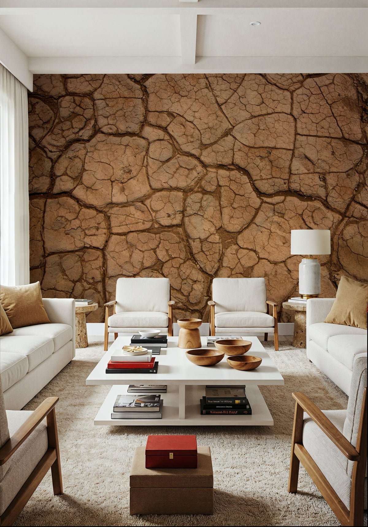 Mesquite Dunes Mural Wallpaper - room preview 06