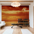 Molten Horizon Mural Wallpaper - room preview 06