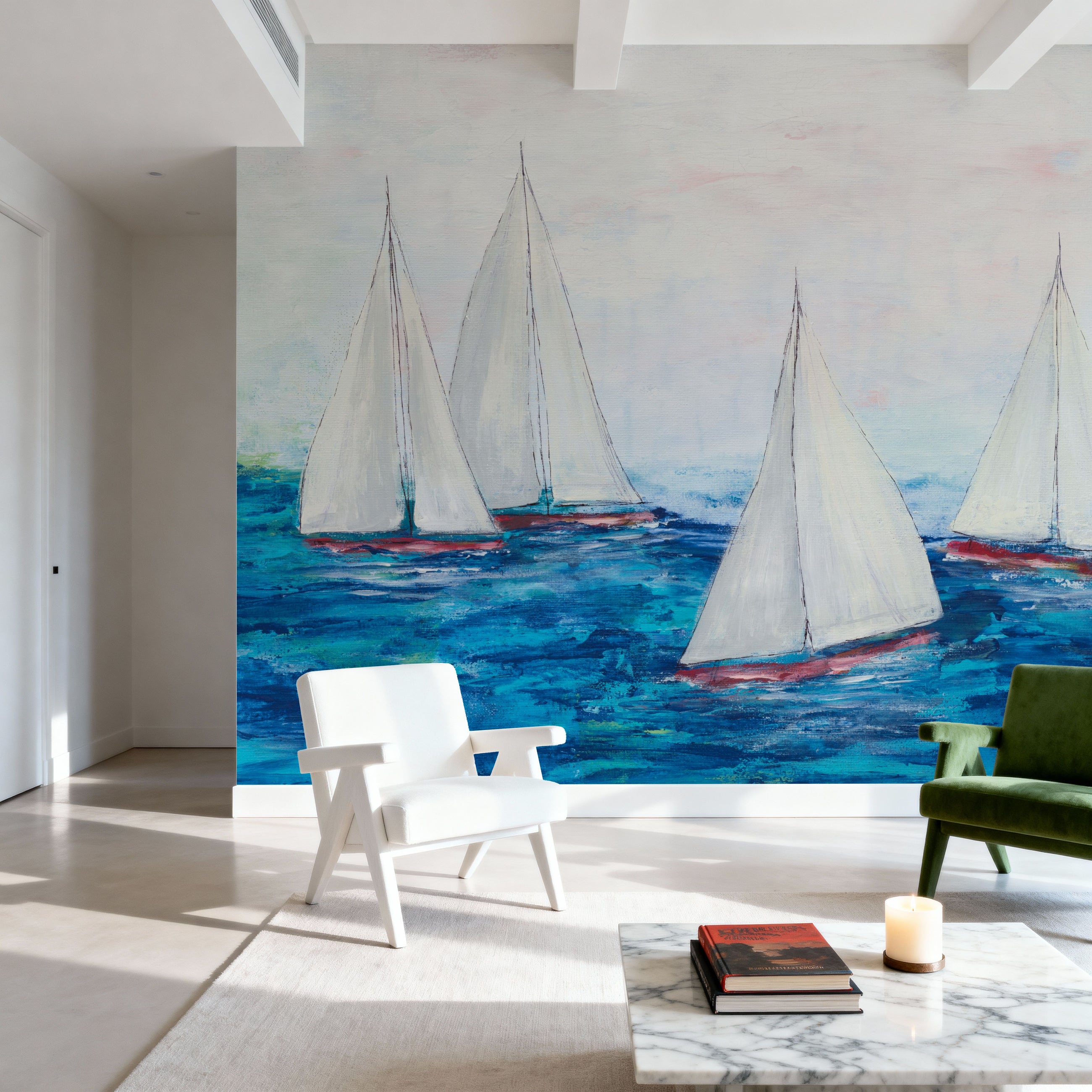 Broad Reach Mural Wallpaper