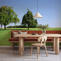 Tranquil Tree Line Mural Wallpaper - room preview 06
