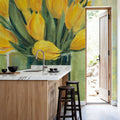 Windowsill Floral II Mural Wallpaper - room preview 06