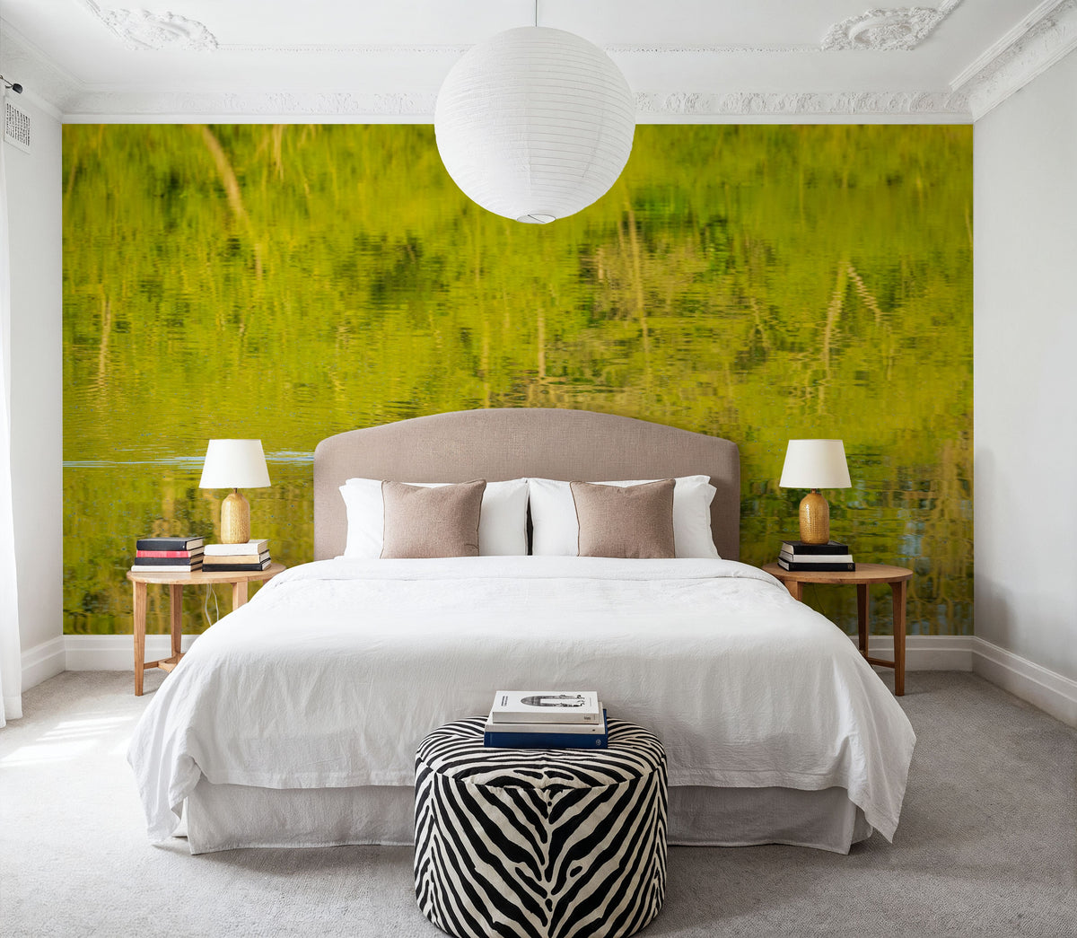 Pair of Ducks Mural Wallpaper - room preview 06