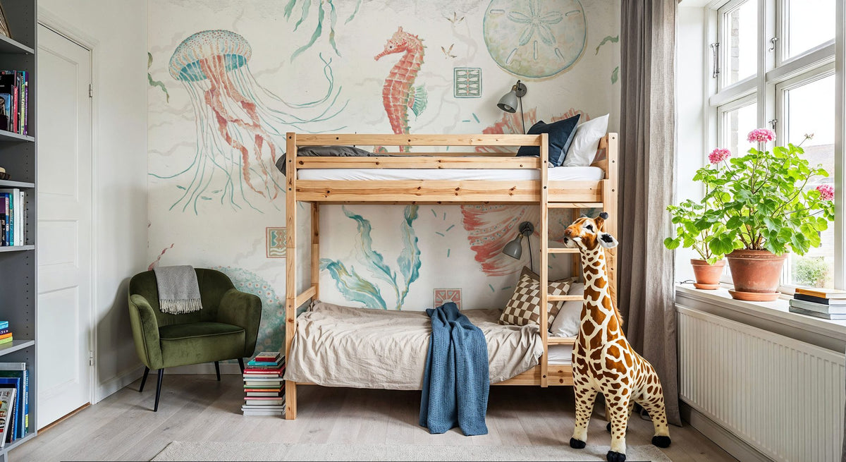Floating Sea Mural Wallpaper - room preview 06