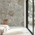 Smiling Flowers Mural Wallpaper - Edition 3 - room preview 06